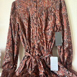 Julia Jordan Long Sleeve Dress size M new
